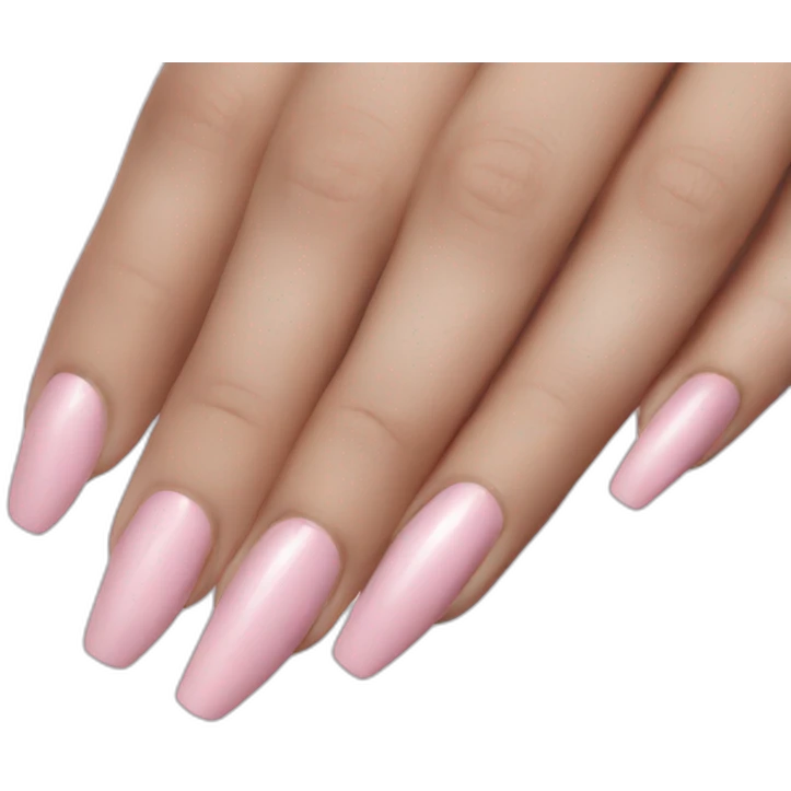 Light pink nails emoji
