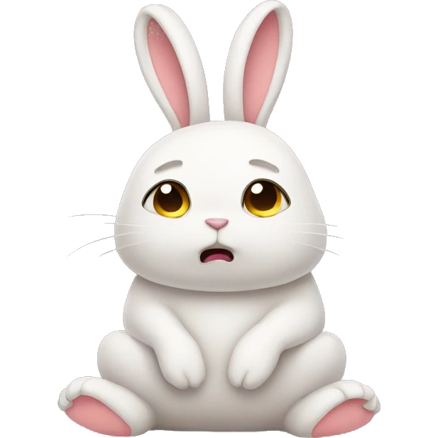 ashamed bunny emoji