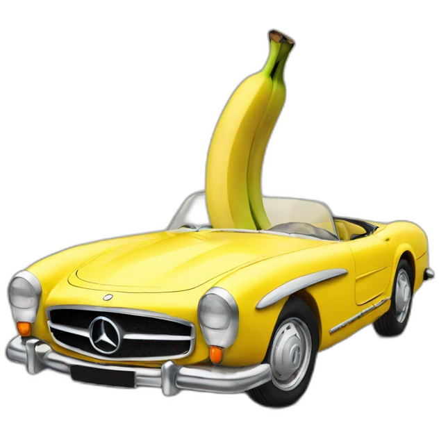 Mercedez banana emoji