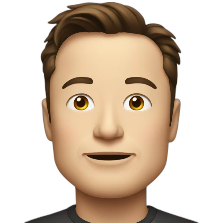 elon musk face emoji