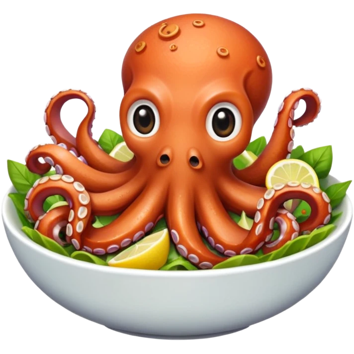octopus salad emoji