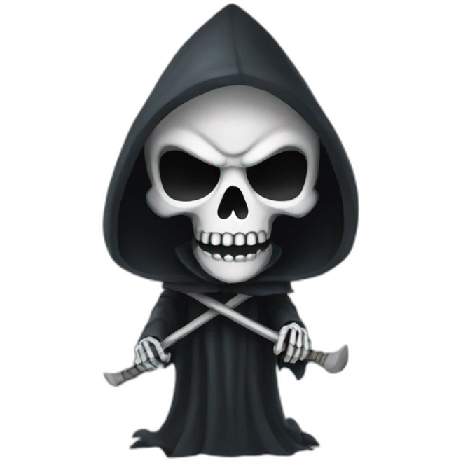 grim reaper timesheet emoji