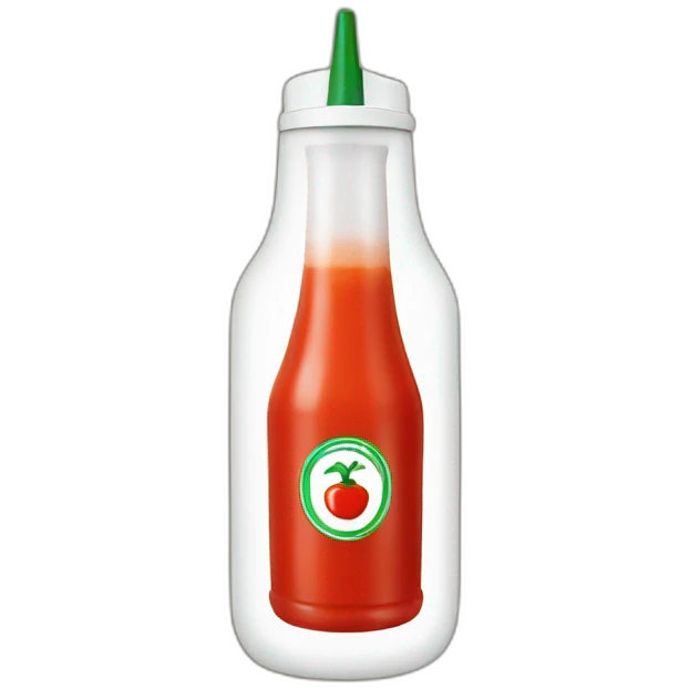 sriracha sauce bottle emoji