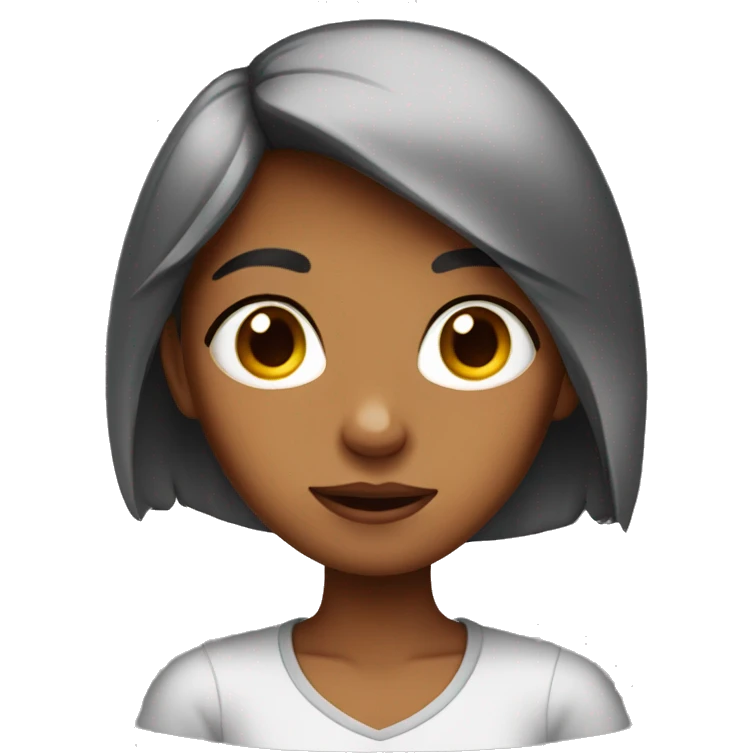 a girl with gigantic floppy ears emoji