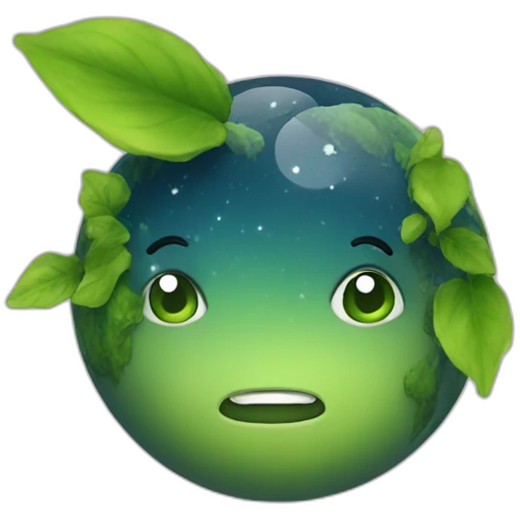 Bio planète  emoji