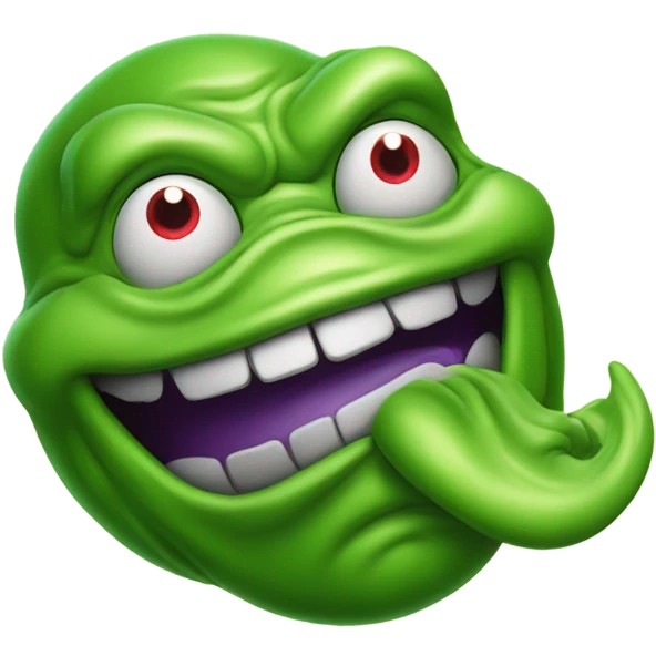 Slimer from ghostbusters emoji