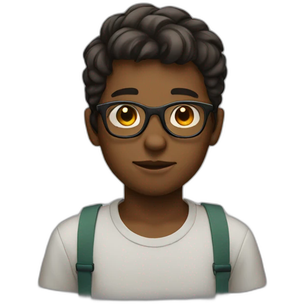 boy with glases emoji