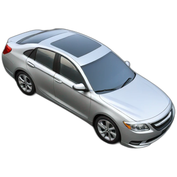 modern sedan car emoji