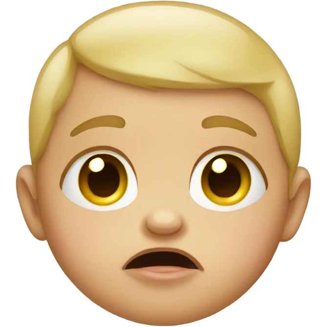 crying baby emoji