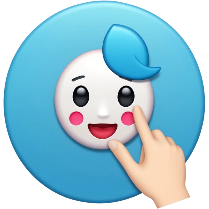 Verificacion de Tiktok azul emoji