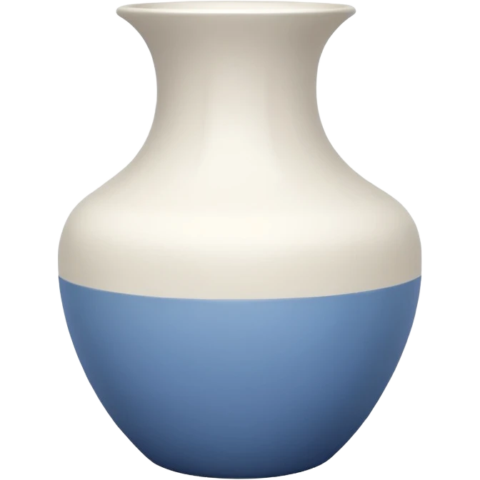 este vaso branco mas sem as flores emoji