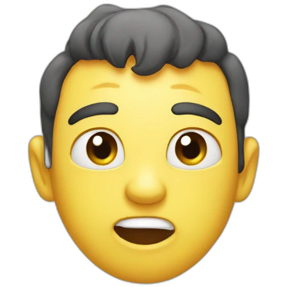 Mewing emoji