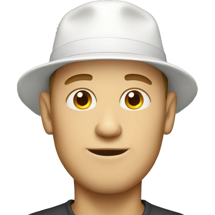 White hat guy emoji