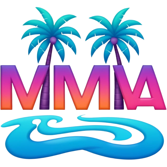 miami logo with letters MIA emoji