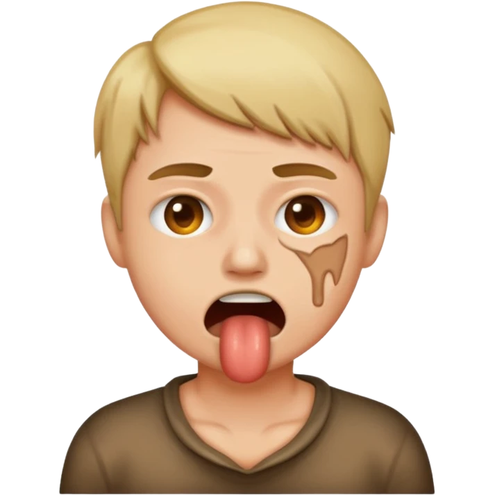 Gagging  emoji