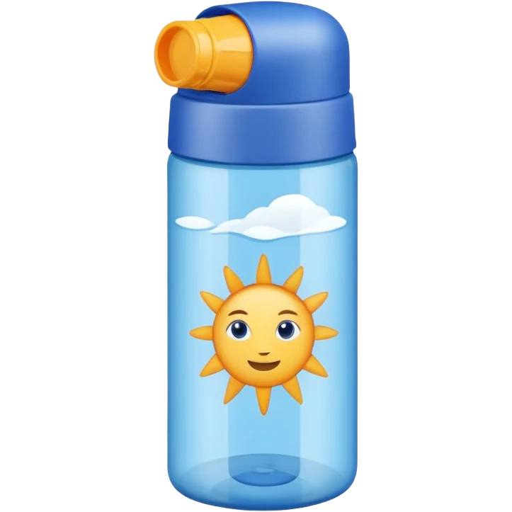 sun screen bottle emoji