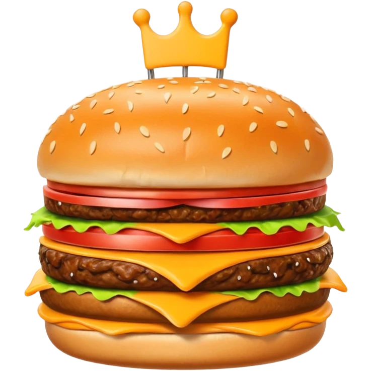 Voiture burger emoji