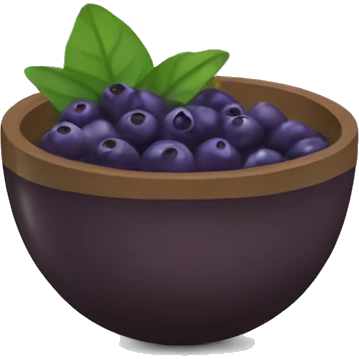 açaí bowl emoji