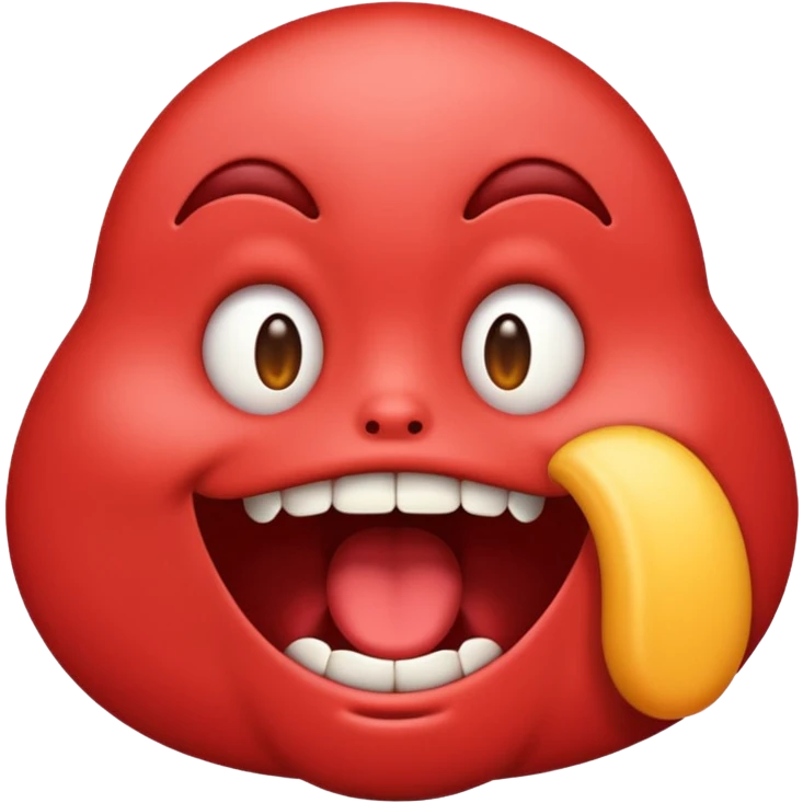 Make a burping imojie emoji