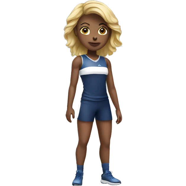 sport girl emoji