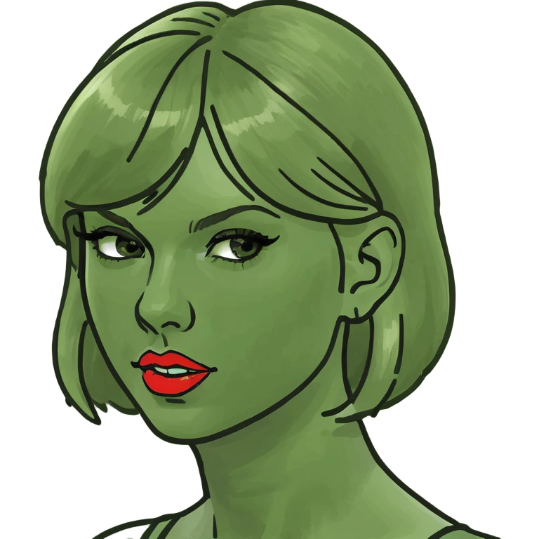 taylor swift but black emoji