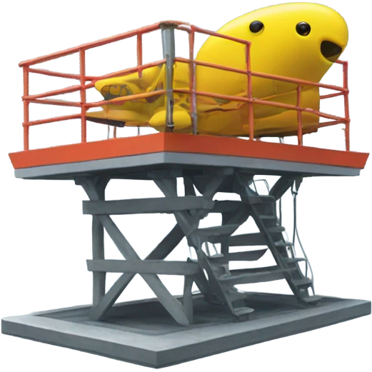 diving platform  emoji