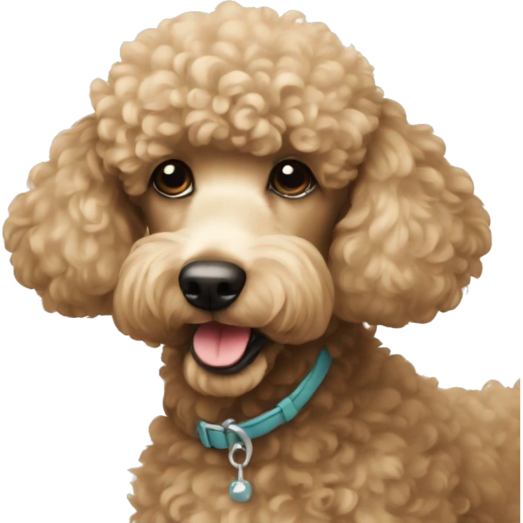 Poodle emoji