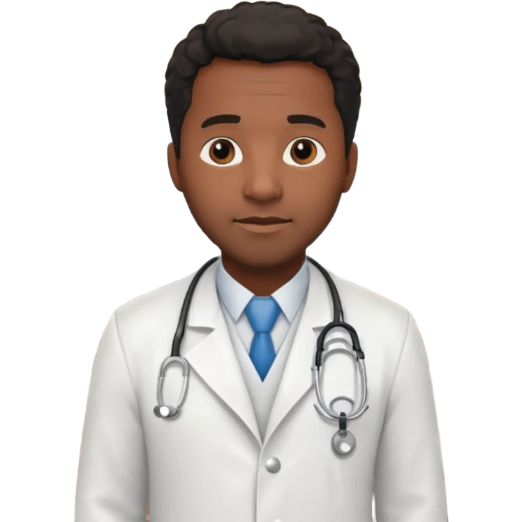 black male hotel doctor emoji