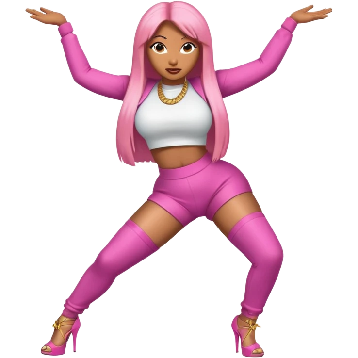 Nicki Minaj twerking emoji