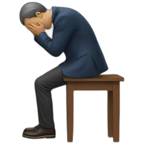 Man bowing down emoji