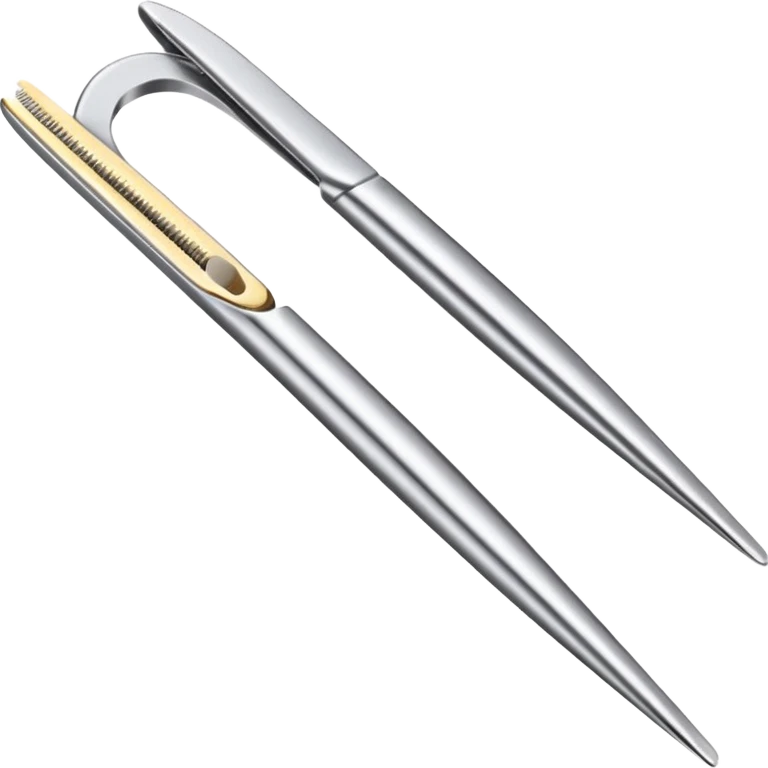 Tweezers for picking out eyebrows emoji
