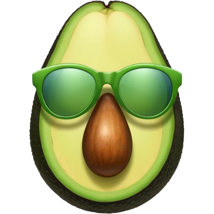avocodo with sunglasses emoji