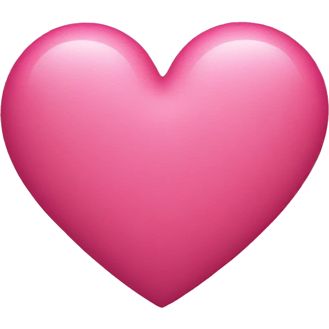 Pink heart emoji