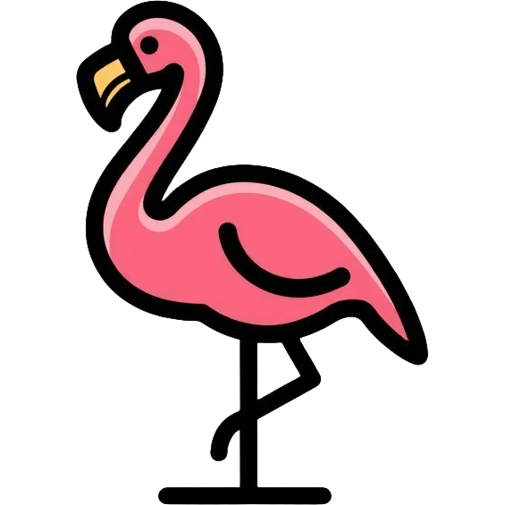flamingo emoji