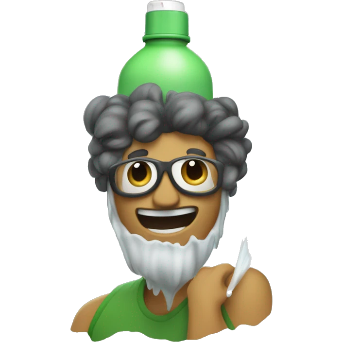 Anthropomorphic febreez spray emoji