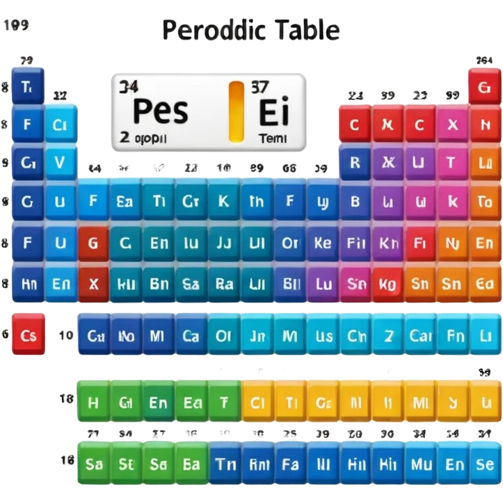 periodic table emoji