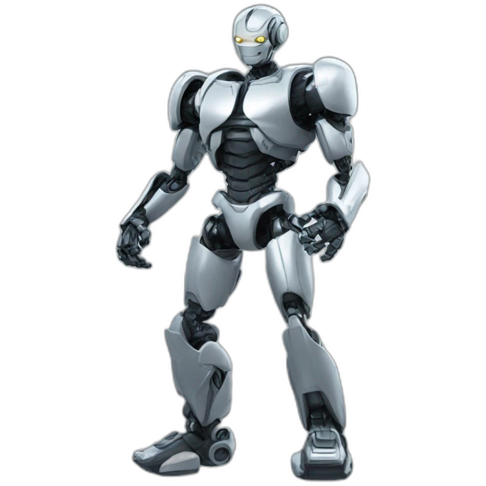 muscular robot emoji