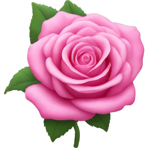 pink rose emoji