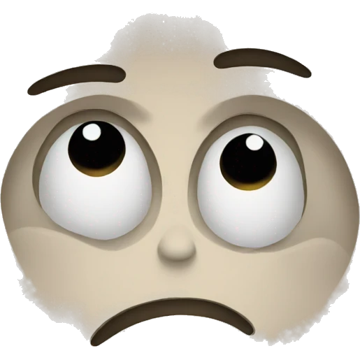 sad face emoji