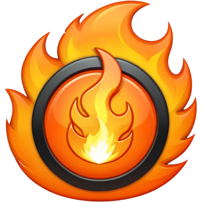 cyberpunk fire emoji