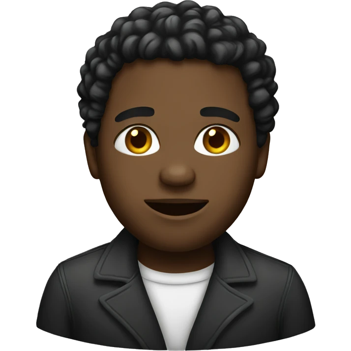a black person emoji
