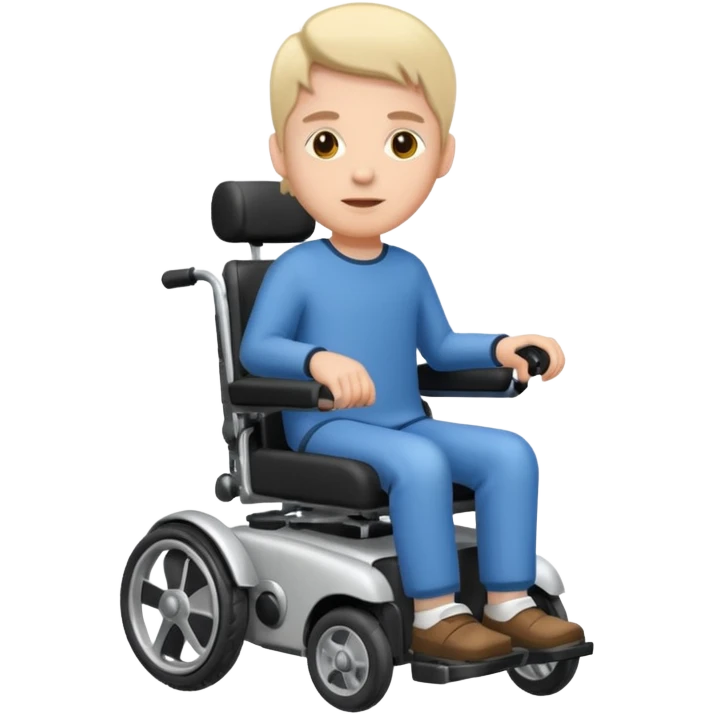 person in motorized wheelchair emoji