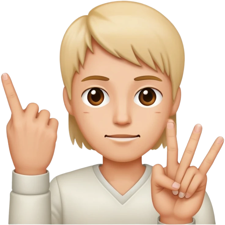 Face with middle finger emoji