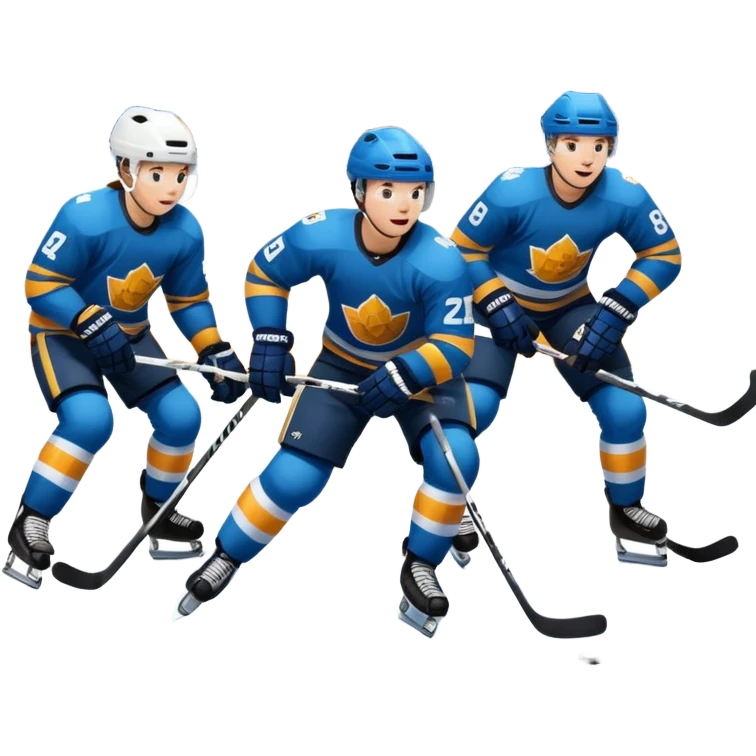 hockey game emoji
