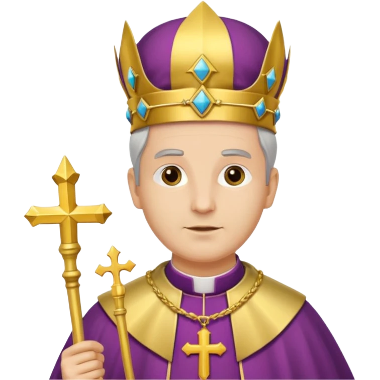 Catholic bishop emoji