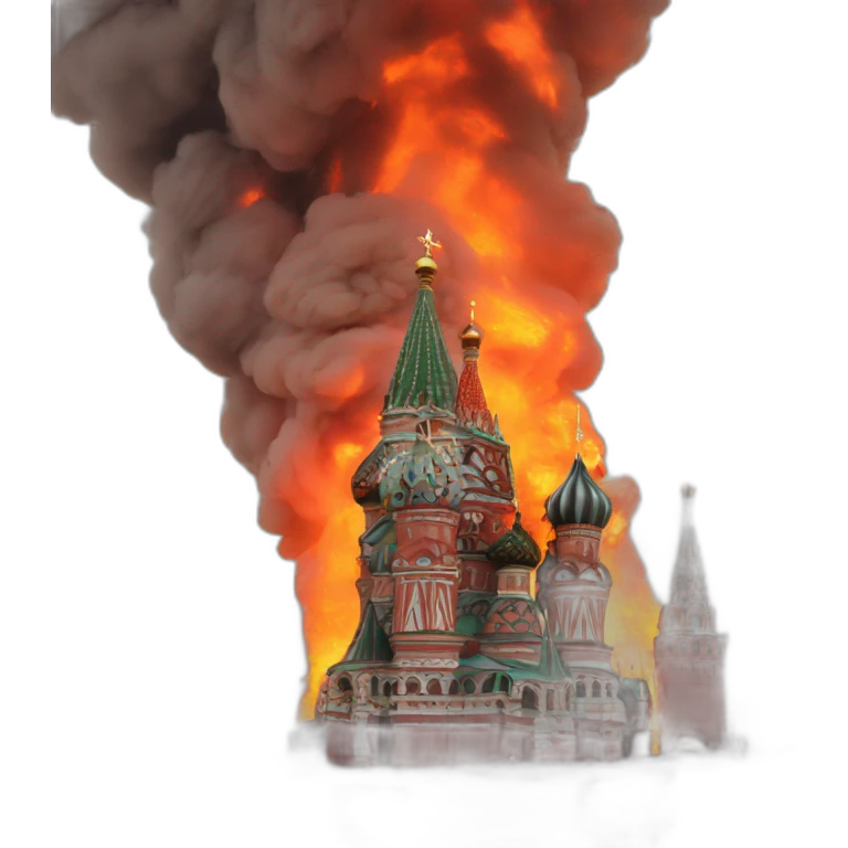moscow on fire emoji