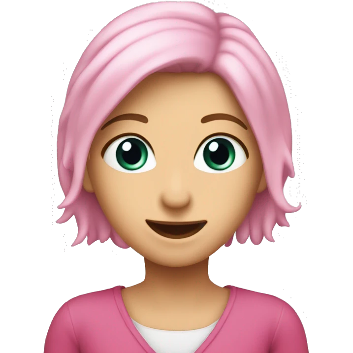 Rosa Herz darin steht L+M emoji