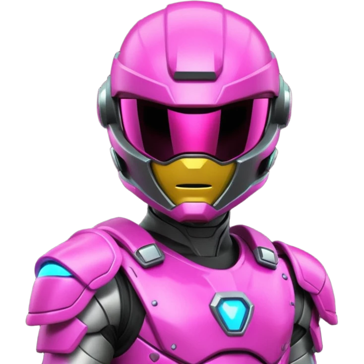 cyberpunk power ranger emoji