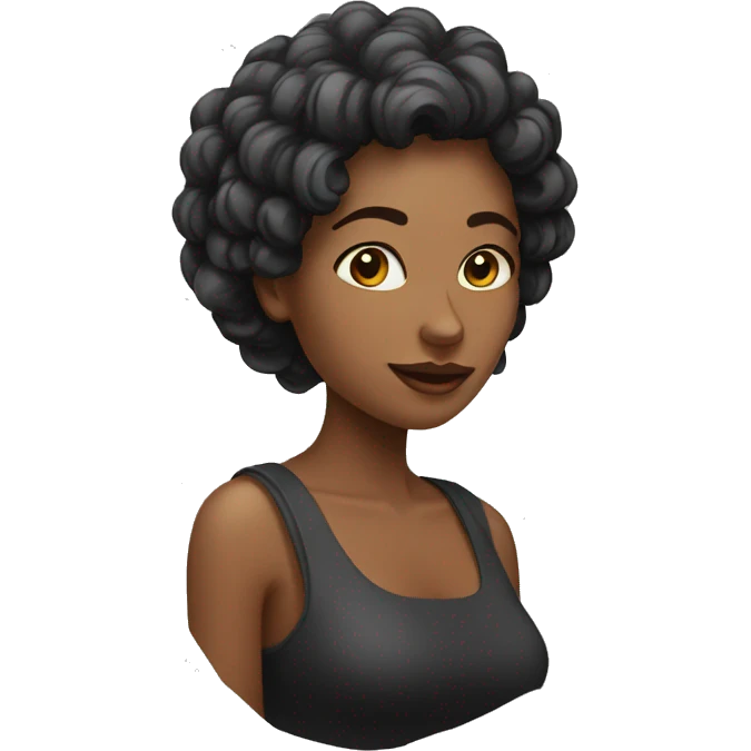 Mulher com laço na cabeça  emoji
