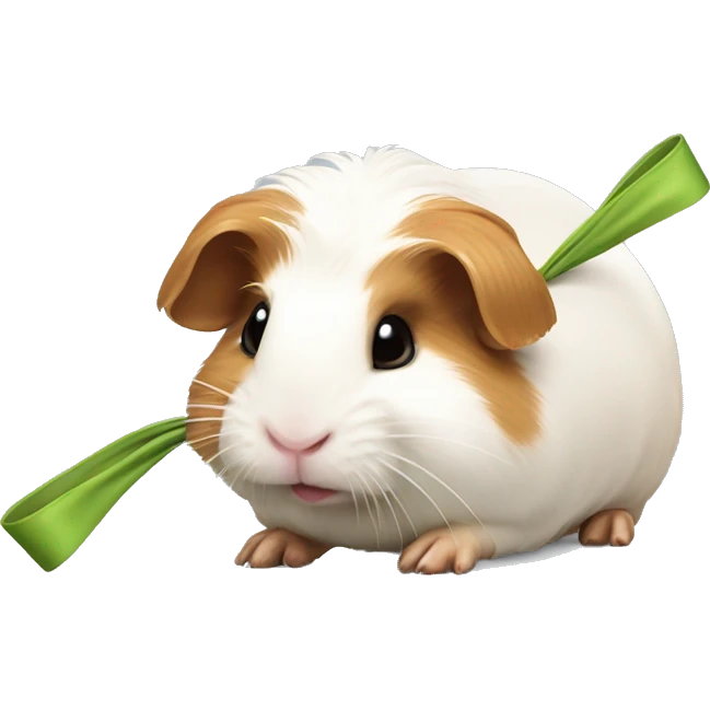 guineapig with a bow emoji